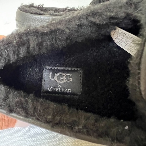NWOB Telfar x UGG Men’s Loafers Slippers House Shoes in Black main image 5